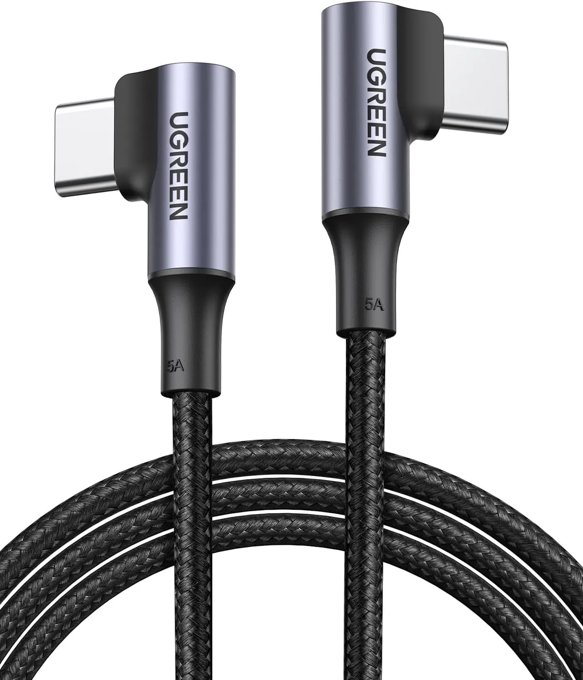 UGREEN 70696 Right Angle 100W USB-C Cable 1M UGREEN 70696 Right Angle 100W USB-C Cable 1M