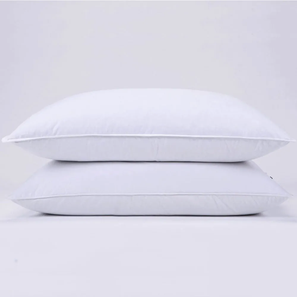 2 Premium Hotel 1150g Pillows 74CM x 48CM Pillows Breathable Cotton 2 Premium Hotel 1150g Pillows 74CM x 48CM Pillows Breathable Cotton