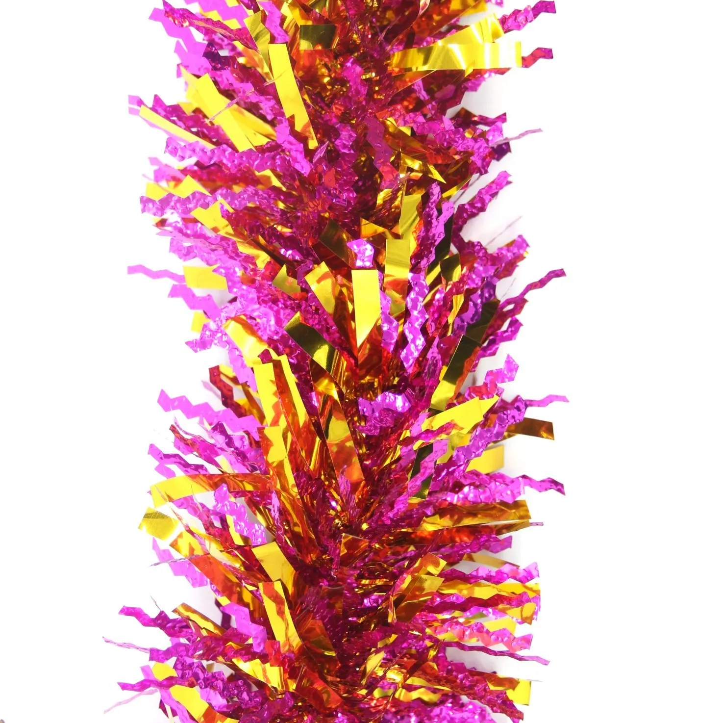 5x 2.5m Christmas Tinsel Xmas Garland Sparkly Snowflake Party Natural Home Décor, Crinkle Cut (Pink Gold) 5x 2.5m Christmas Tinsel Xmas Garland Sparkly Snowflake Party Natural Home Décor, Crinkle Cut (Pink Gold)