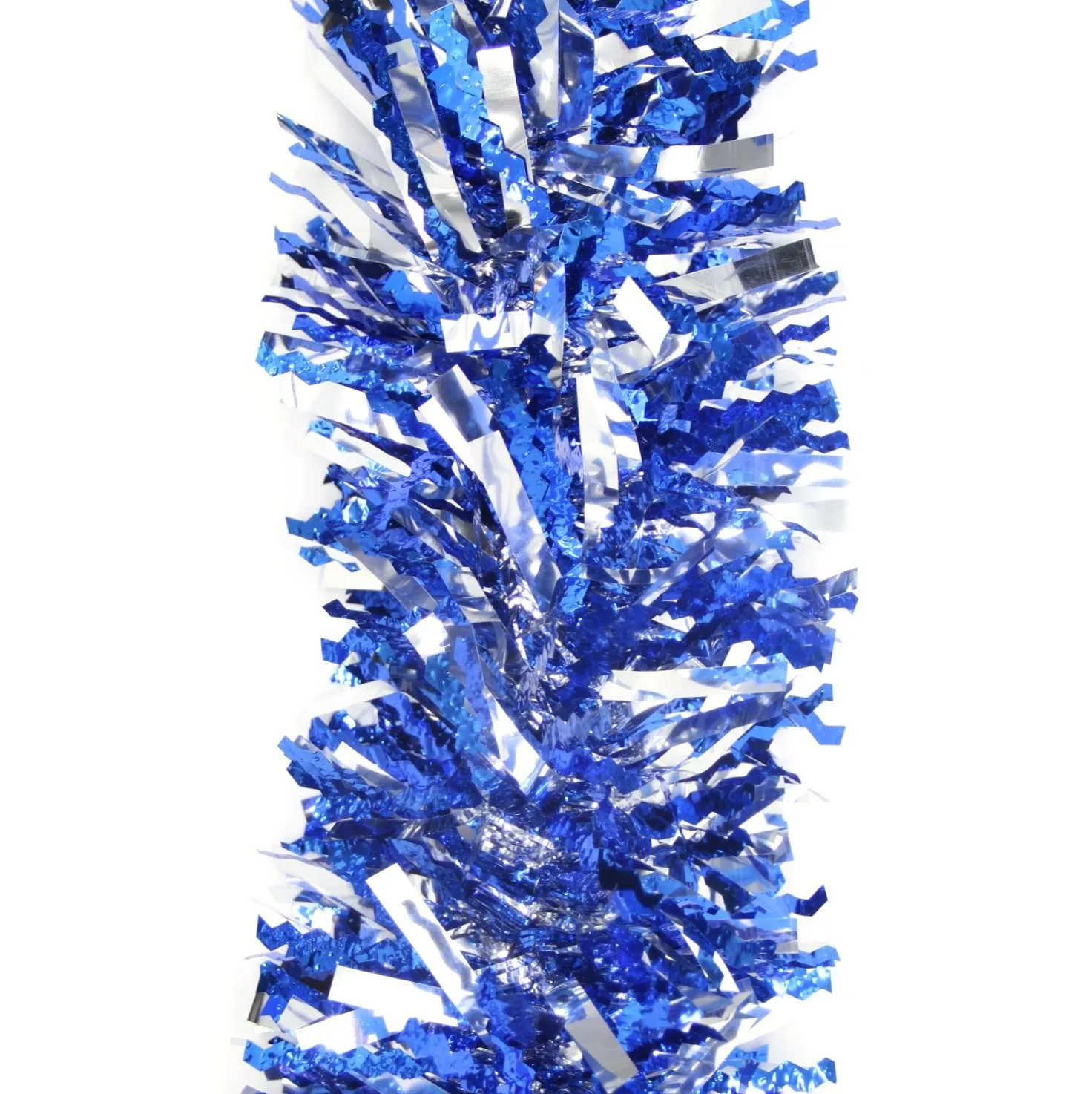 5x 2.5m Christmas Tinsel Xmas Garland Sparkly Snowflake Party Natural Home Décor, Crinkle Cut (Blue Silver) 5x 2.5m Christmas Tinsel Xmas Garland Sparkly Snowflake Party Natural Home Décor, Crinkle Cut (Blue Silver)