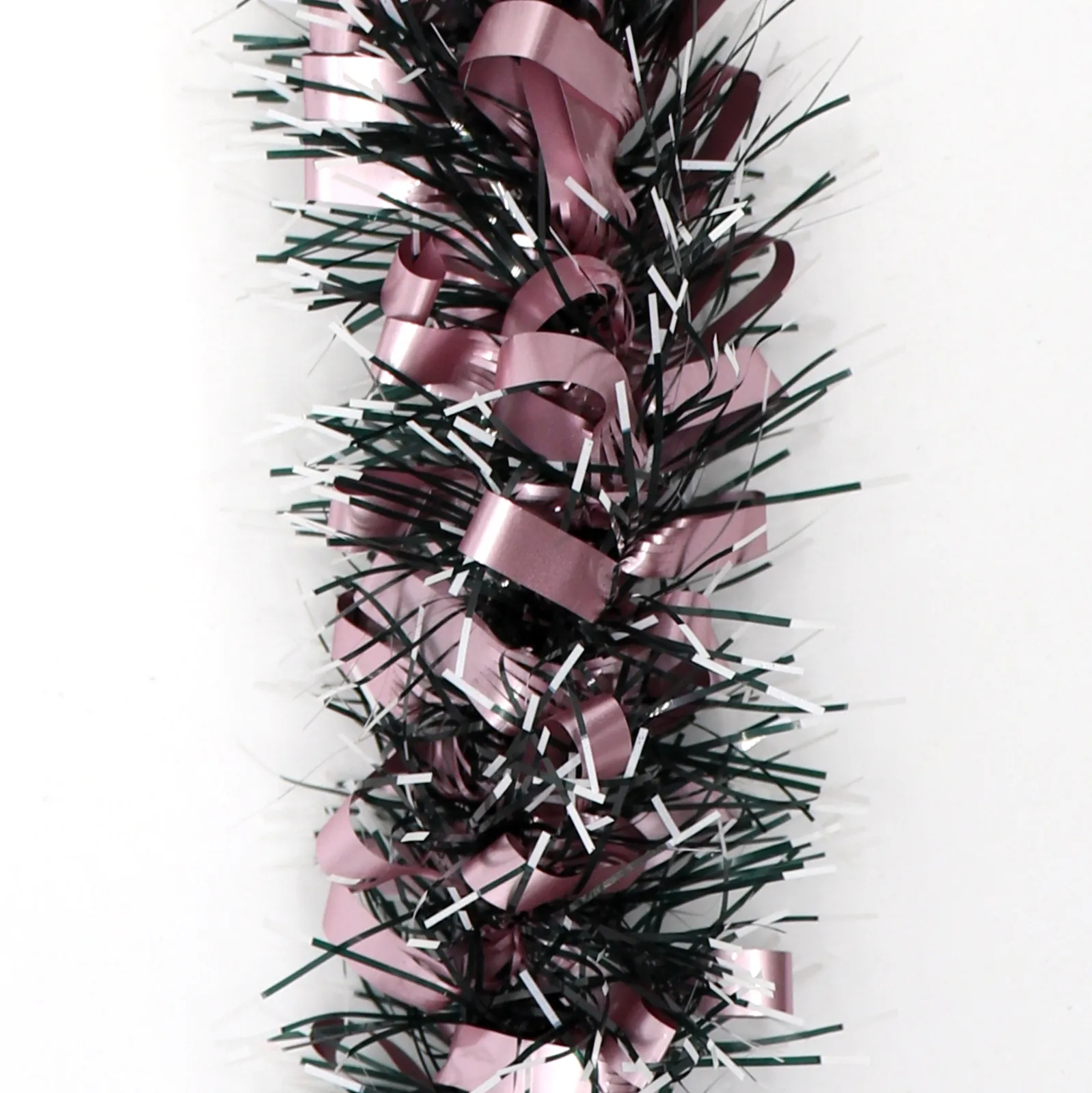 5x 2.5m Christmas Tinsel Xmas Garland Sparkly Snowflake Party Natural Home Décor, Bows (Black Pink) 5x 2.5m Christmas Tinsel Xmas Garland Sparkly Snowflake Party Natural Home Décor, Bows (Black Pink)