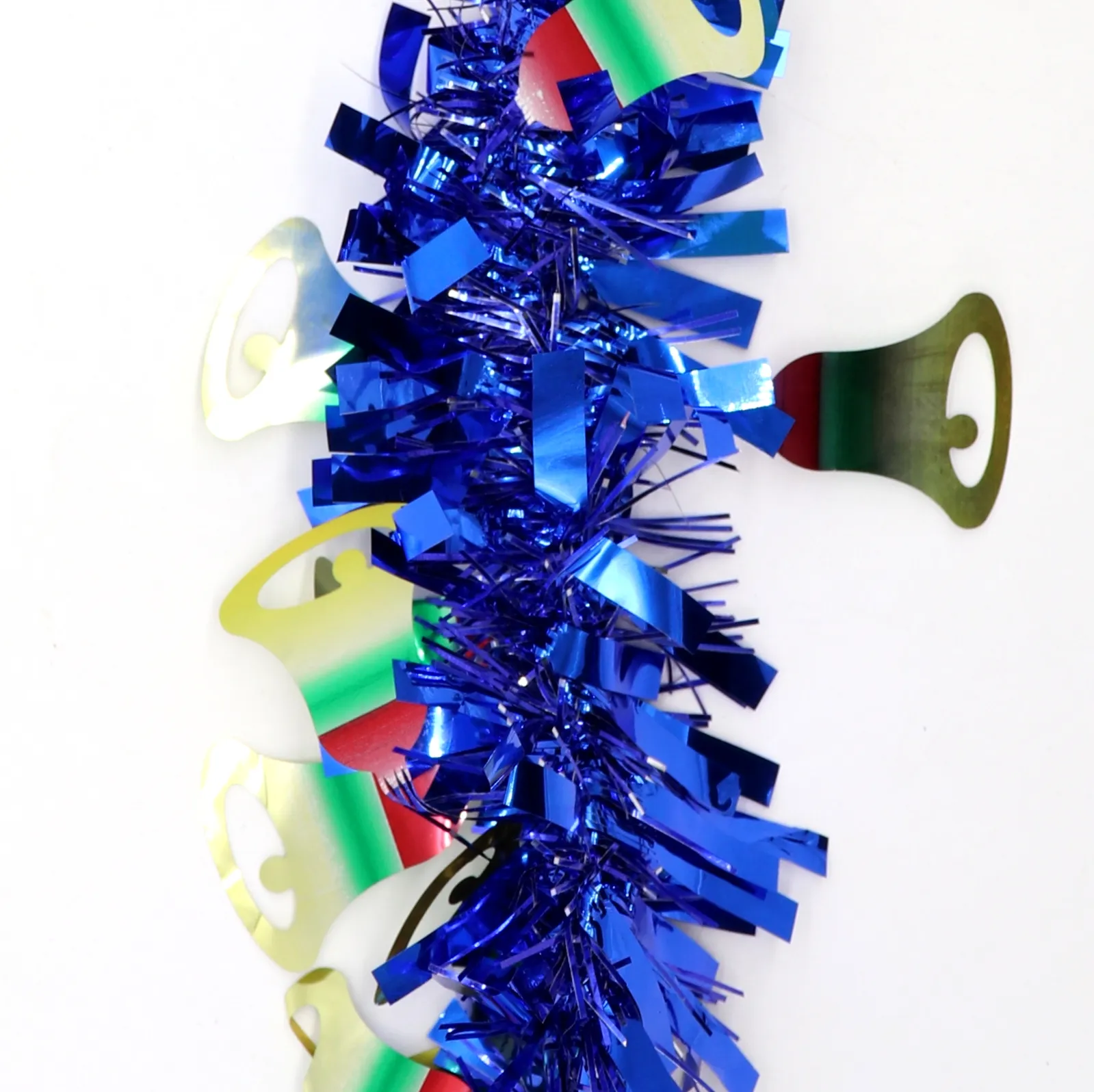 5x 2.5m Christmas Tinsel Xmas Garland Sparkly Snowflake Party Natural Home Décor, Bells (Blue) 5x 2.5m Christmas Tinsel Xmas Garland Sparkly Snowflake Party Natural Home Décor, Bells (Blue)