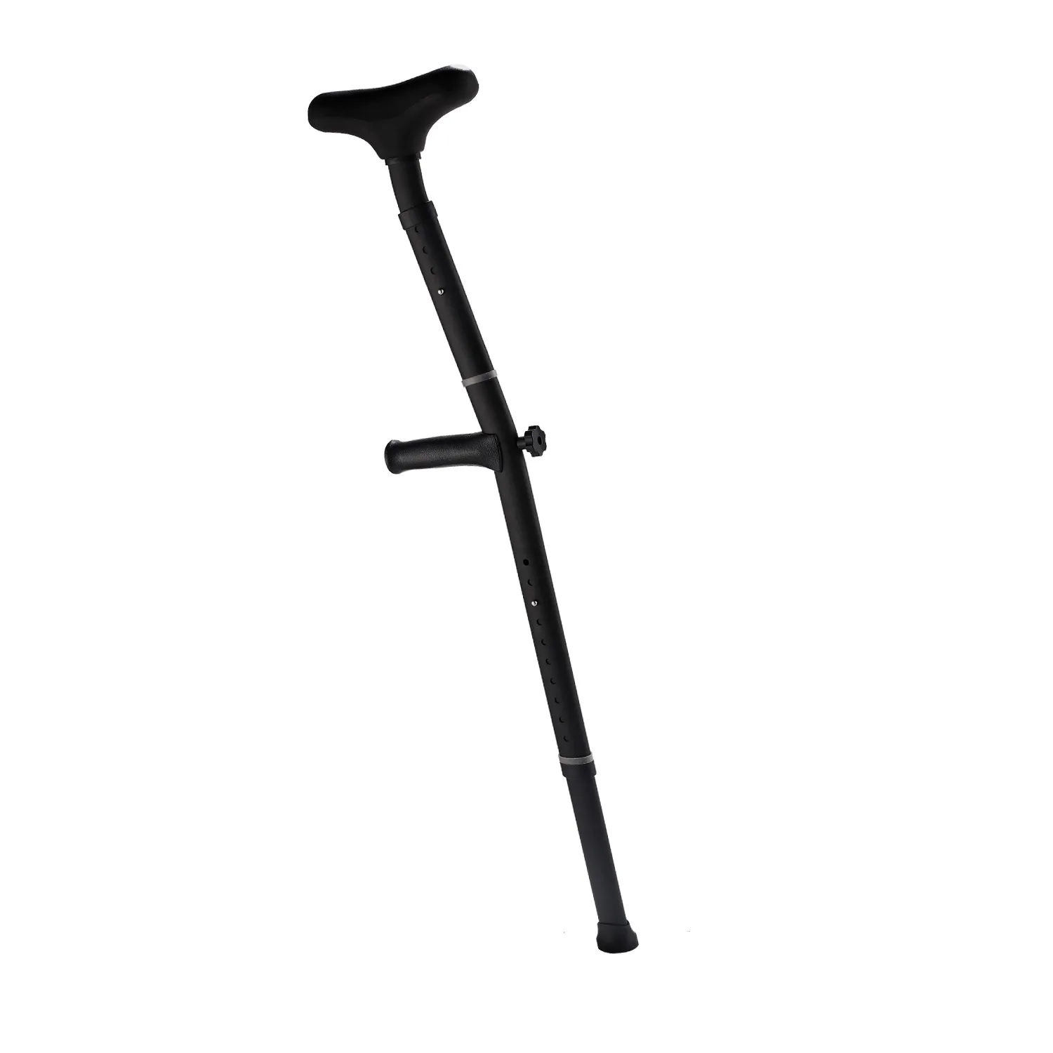 Heavy Duty Under Arm Walking Crutch - Black