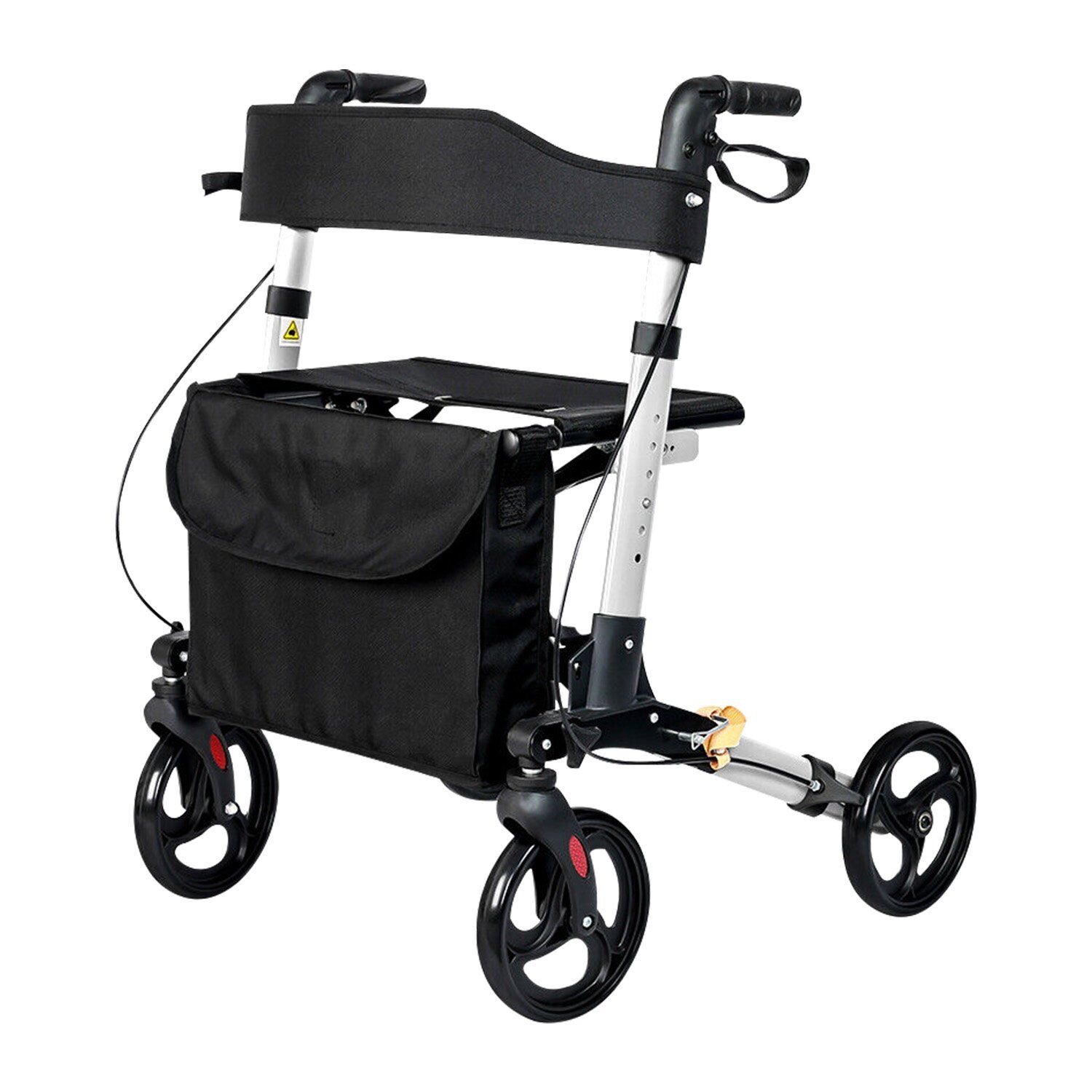 Folding Rollator Walker Walking Mobility Aid
