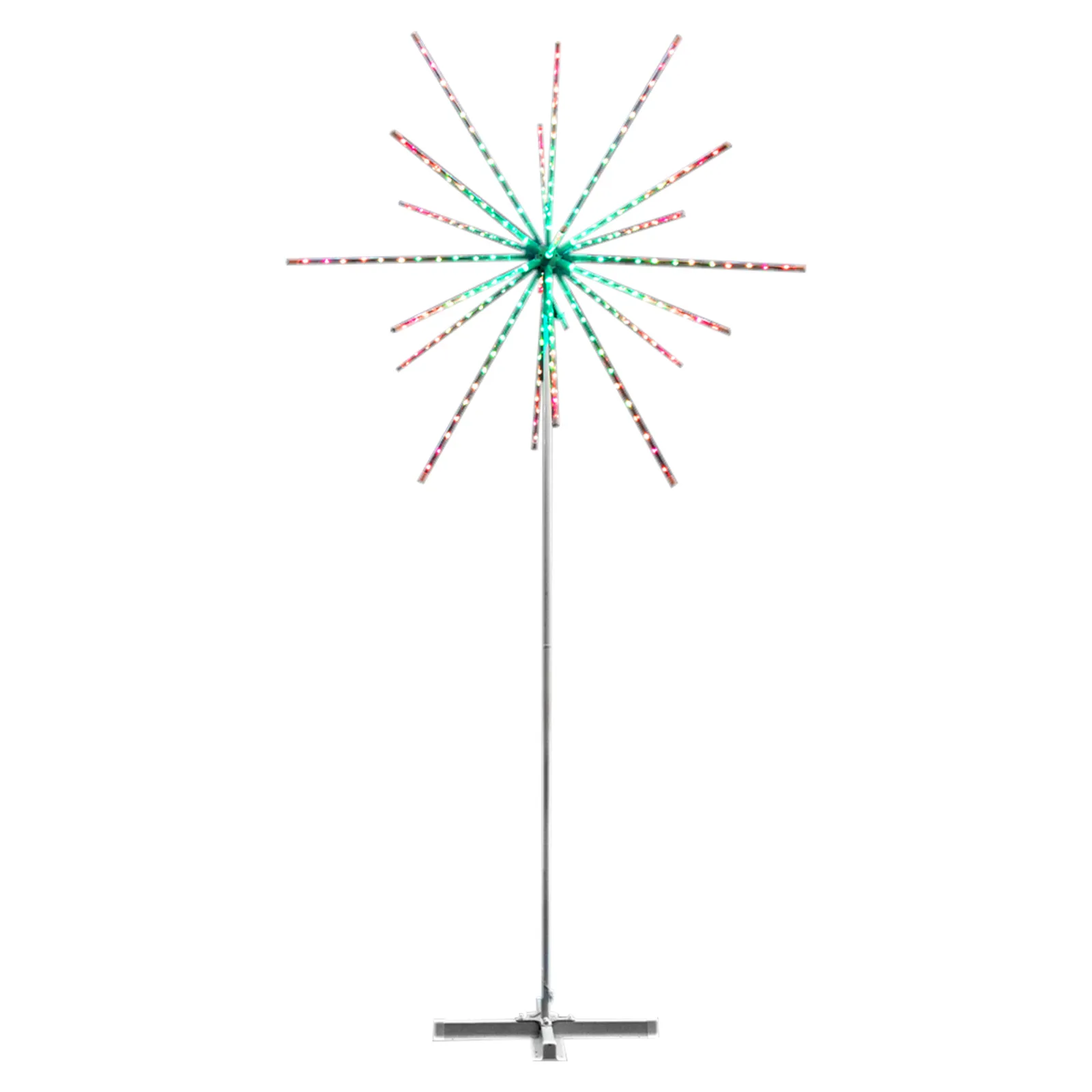 Large 2.7m Outdoor Christmas Light Starburst Display Decoration