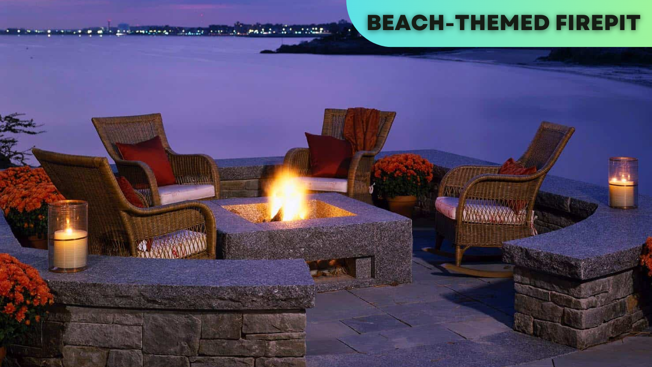 Beach-Themed Firepit