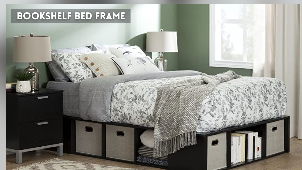 Bookshelf Bed Frame