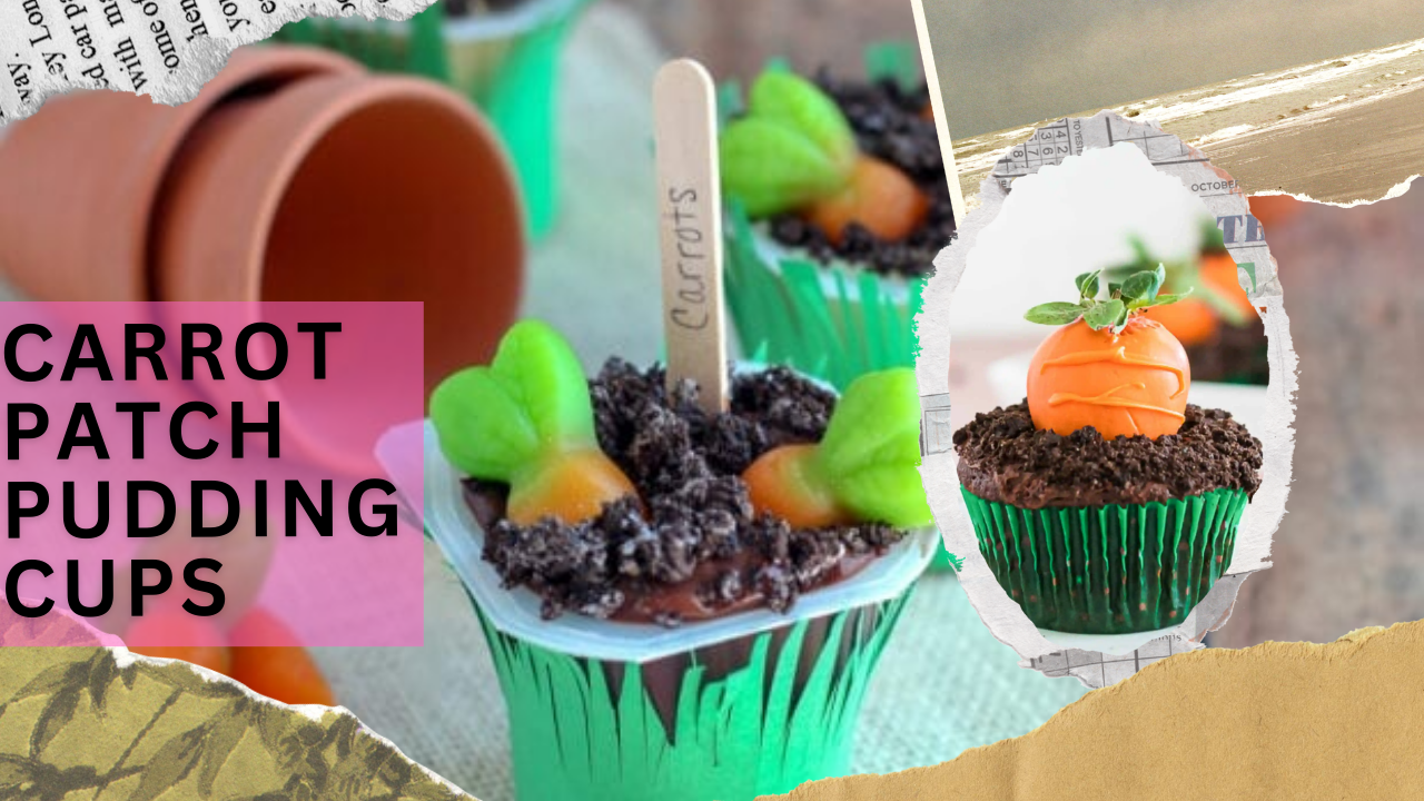 Carrot Patch Pudding Cups