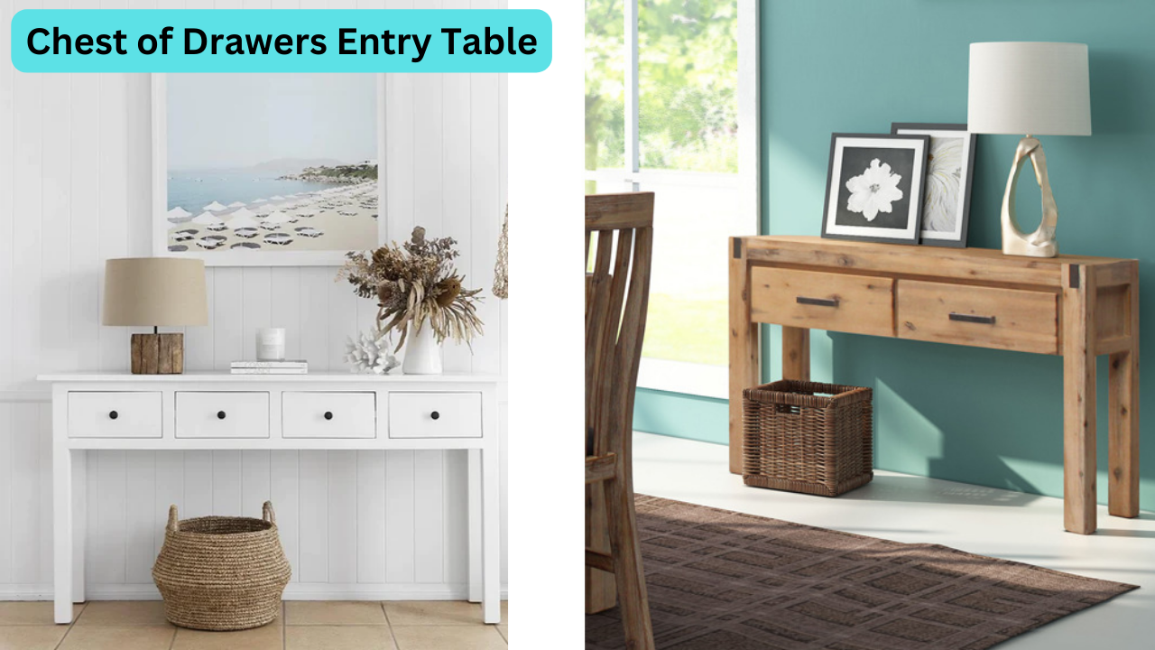 Chest of Drawers Entry Table