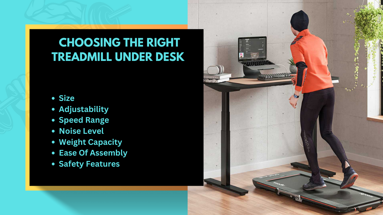 Choosing the Right Treadmill Under Desk