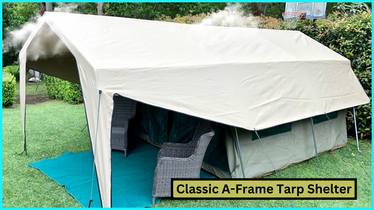 Classic A-Frame Tarp Shelter