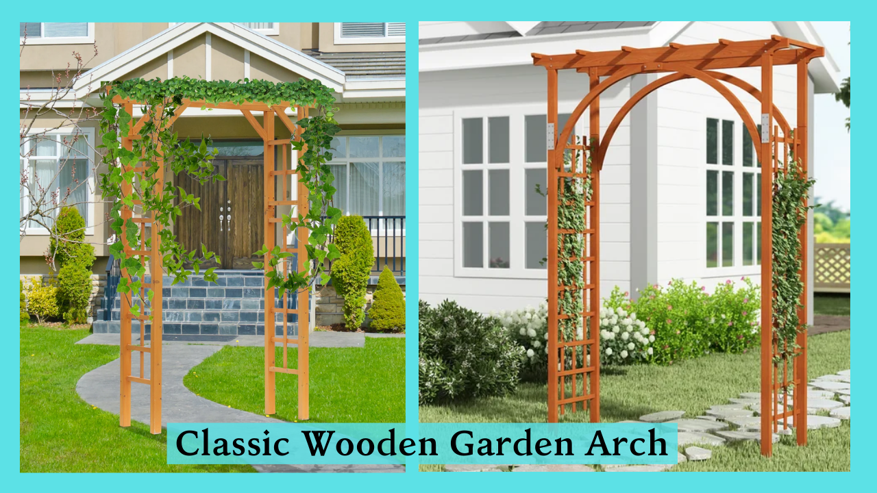 Classic Wooden Garden Arch