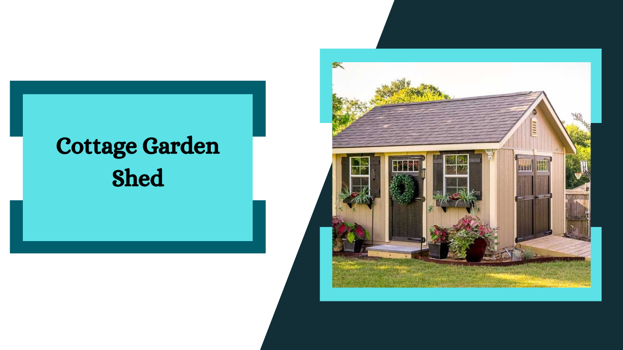 Cottage-style Garden Shed