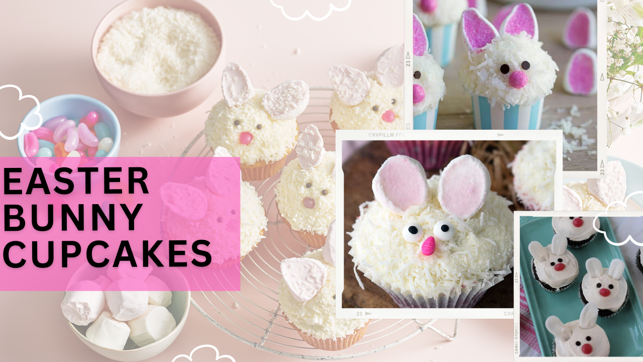 Easter Bunny Cupcakes 