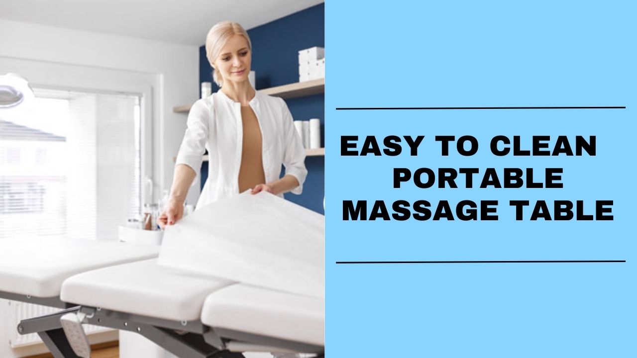 Easy To Clean  Portable Massage Table
