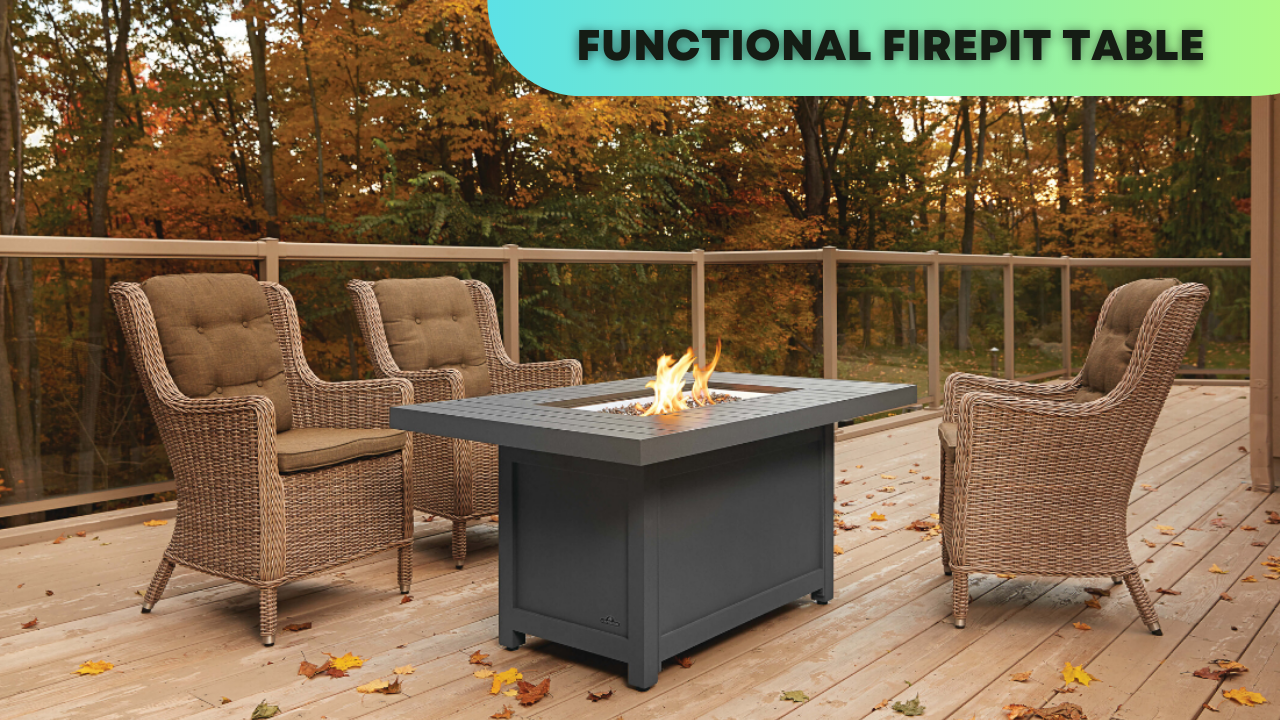 Functional Firepit Table