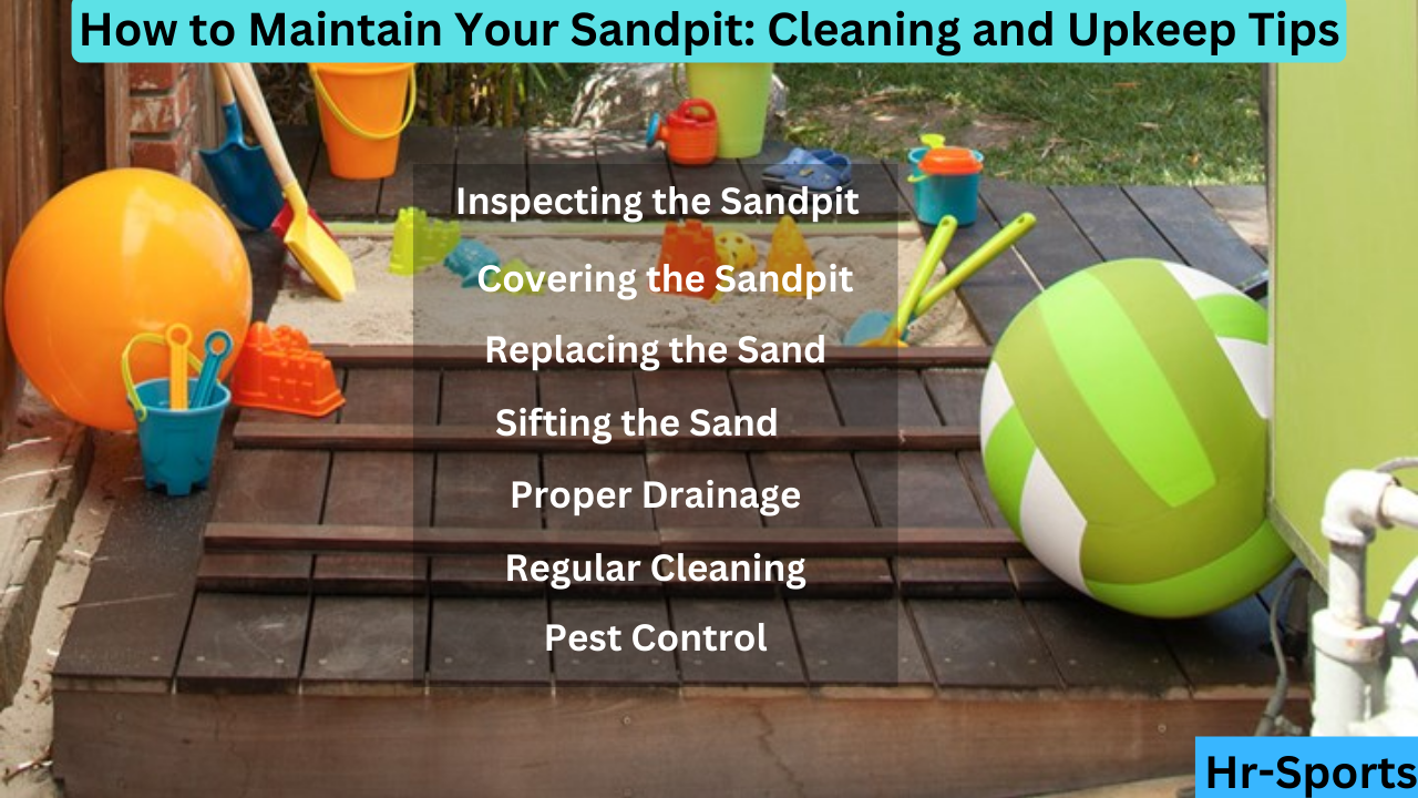 Maintain Your Sandpit