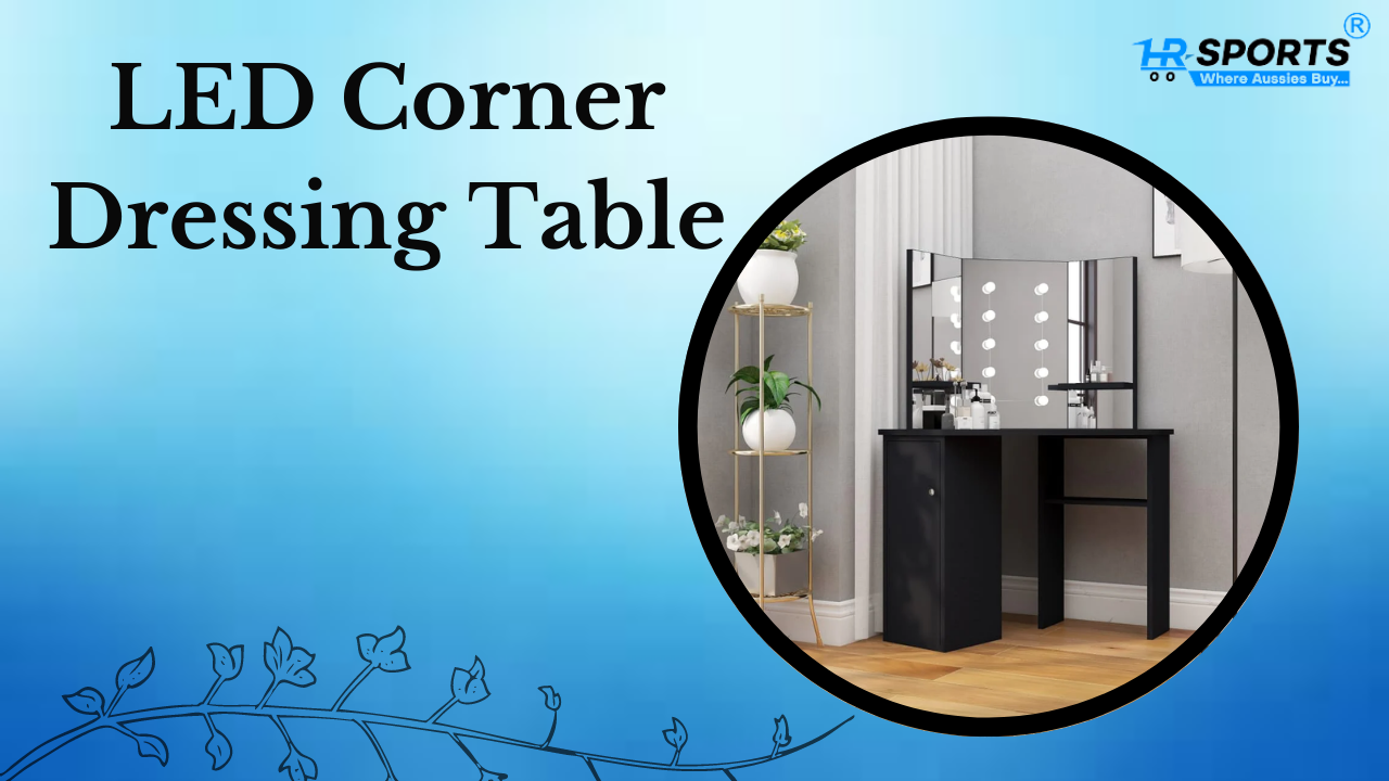 LED Corner Dressing Table
