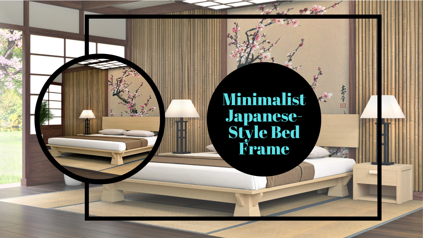 Minimalist Japanese-Style Bed Frame