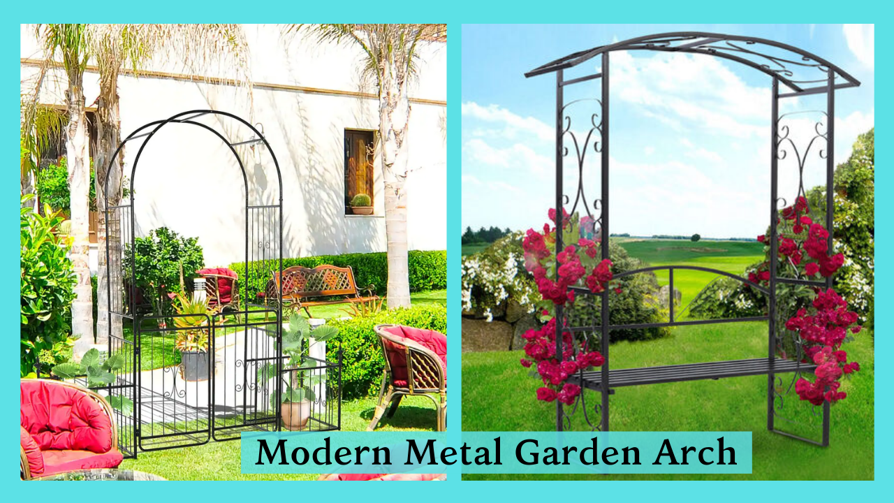 Modern Metal Garden Arch