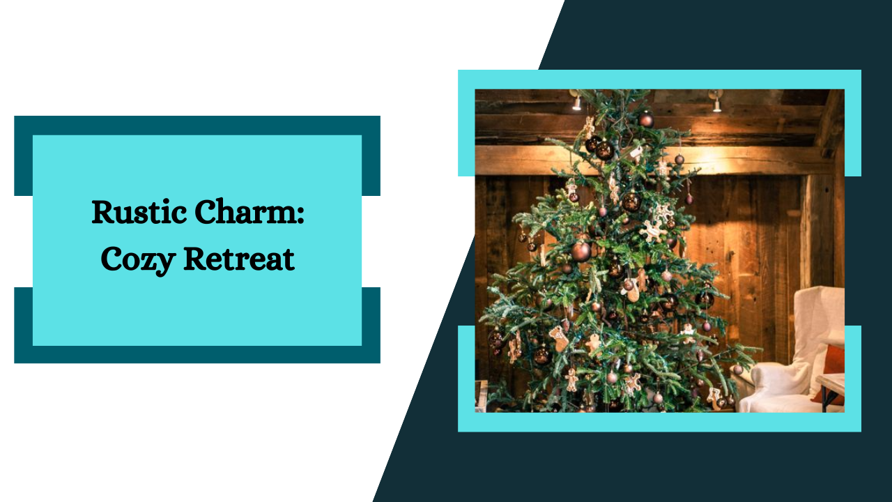 Rustic Charm Christmas tree decorating