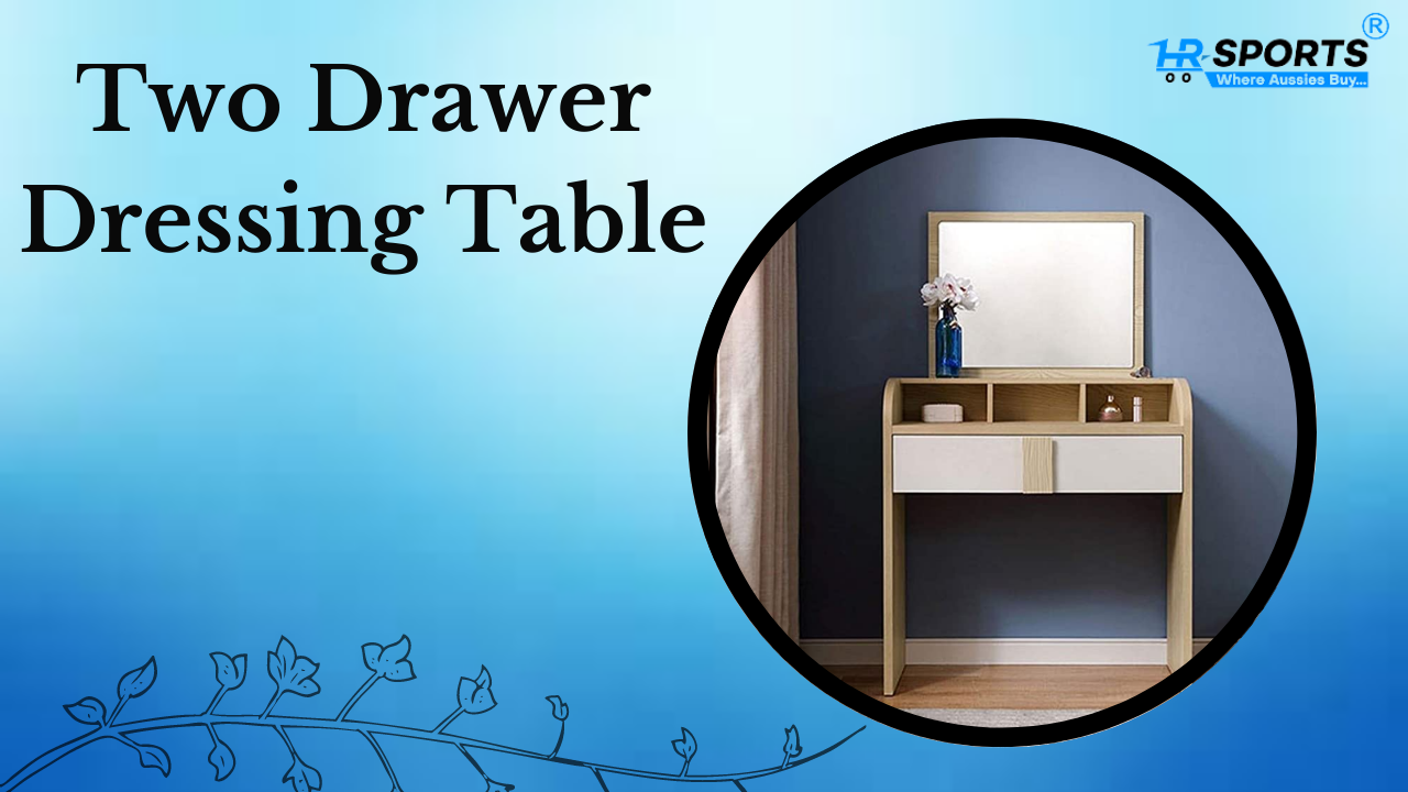 Simple Two Drawer Dressing Table