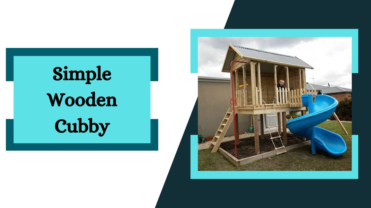 Simple Wooden Cubby