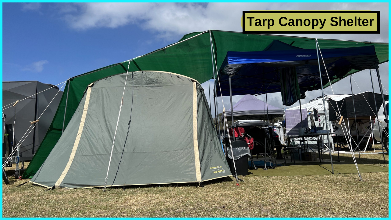  Tarp Canopy Shelter