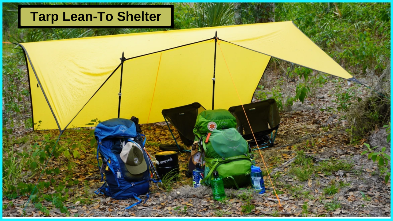 Tarp Lean-To Shelter