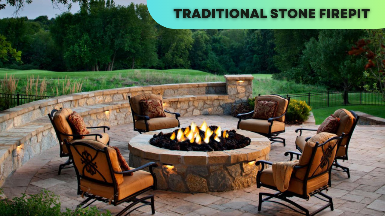  Traditional Stone Firepit