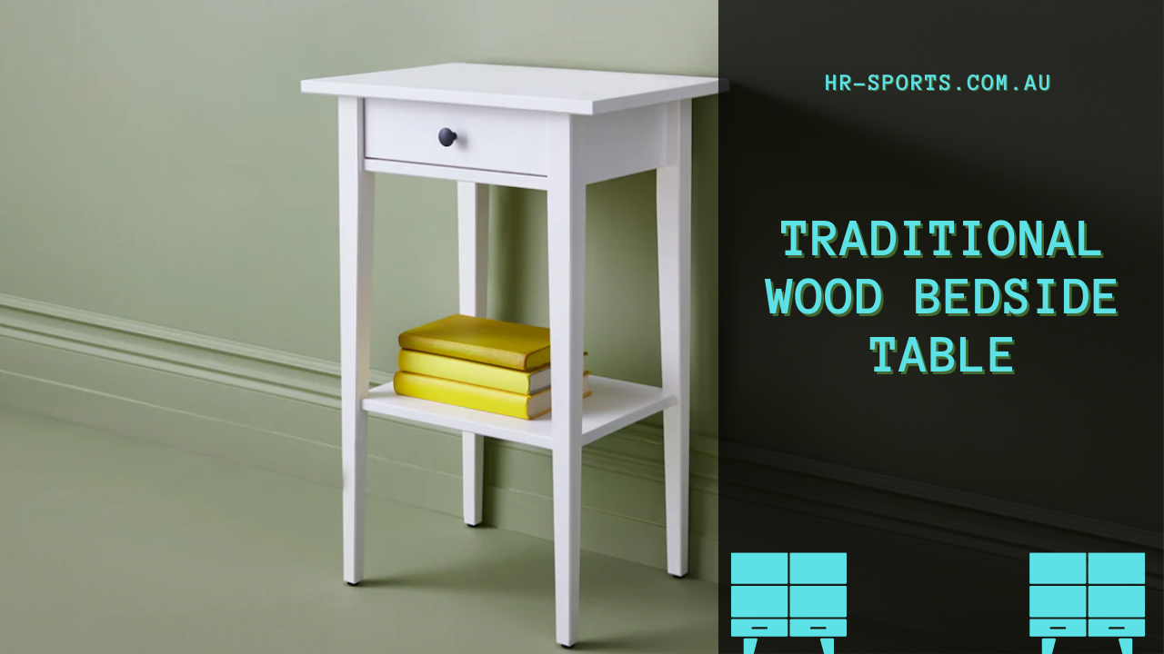 Traditional Wood Bedside Table