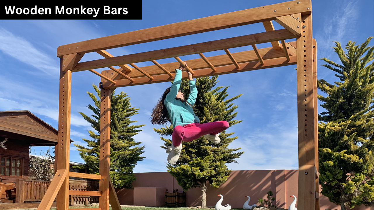Wooden Monkey Bars