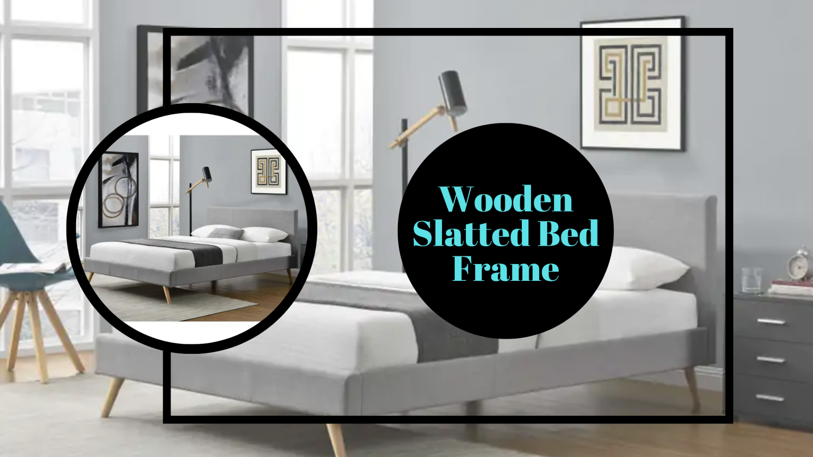 Slatted Bed Frame