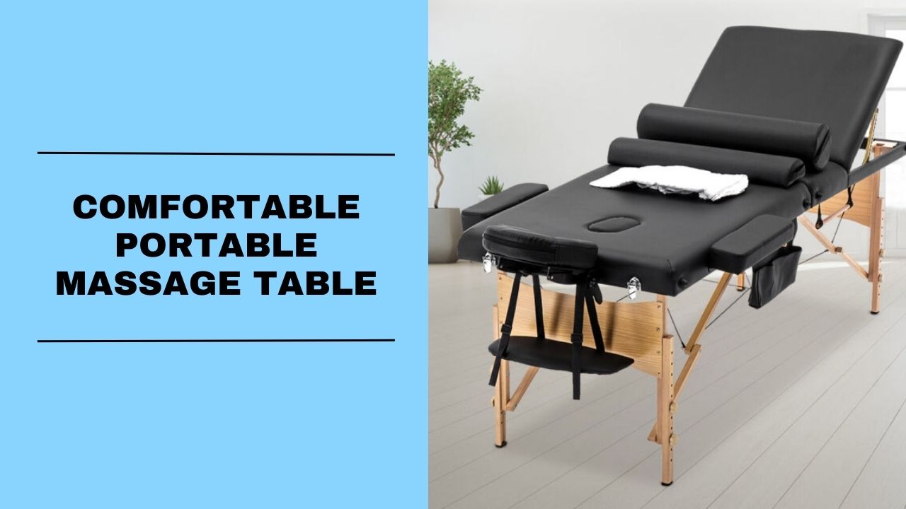 comfortable portable massage table