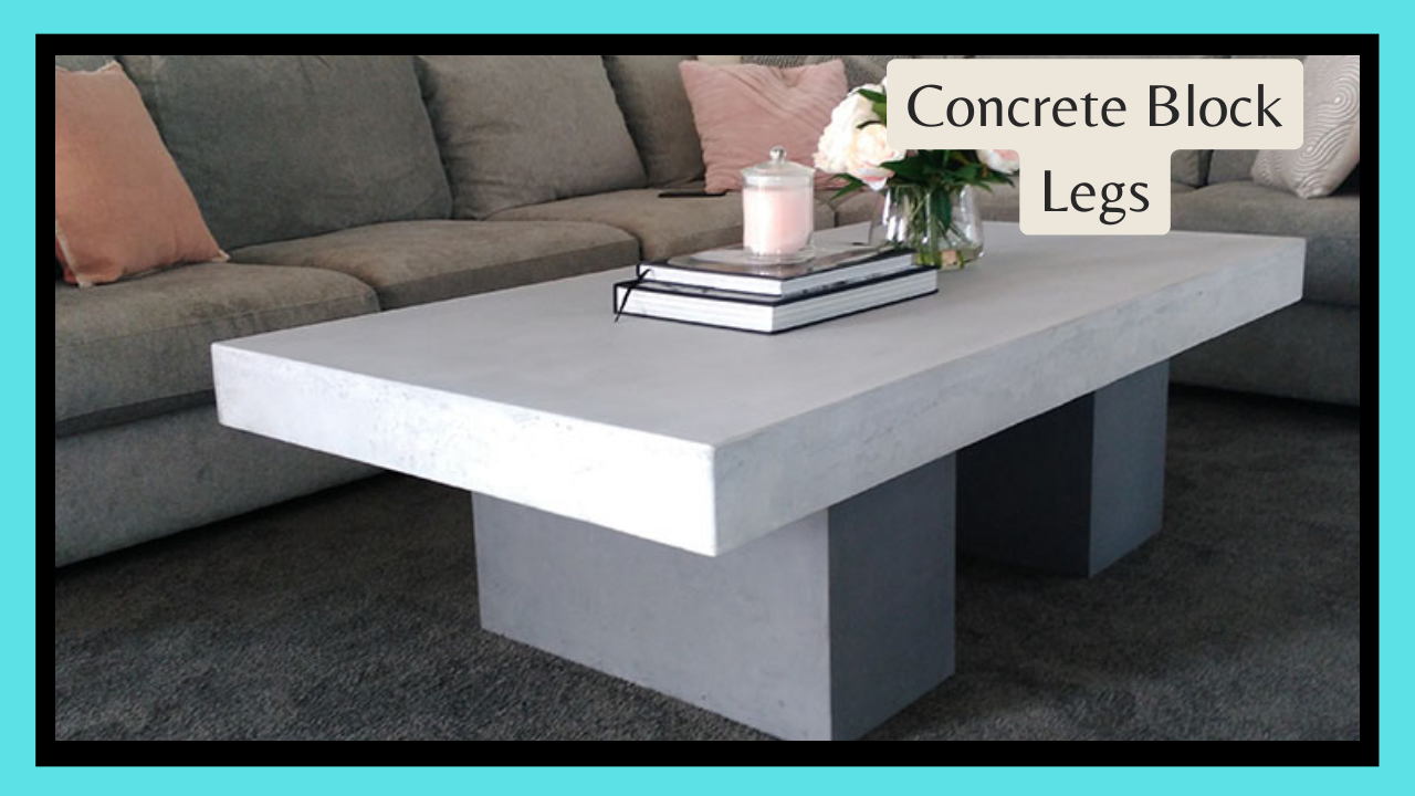 Concrete Block Legs