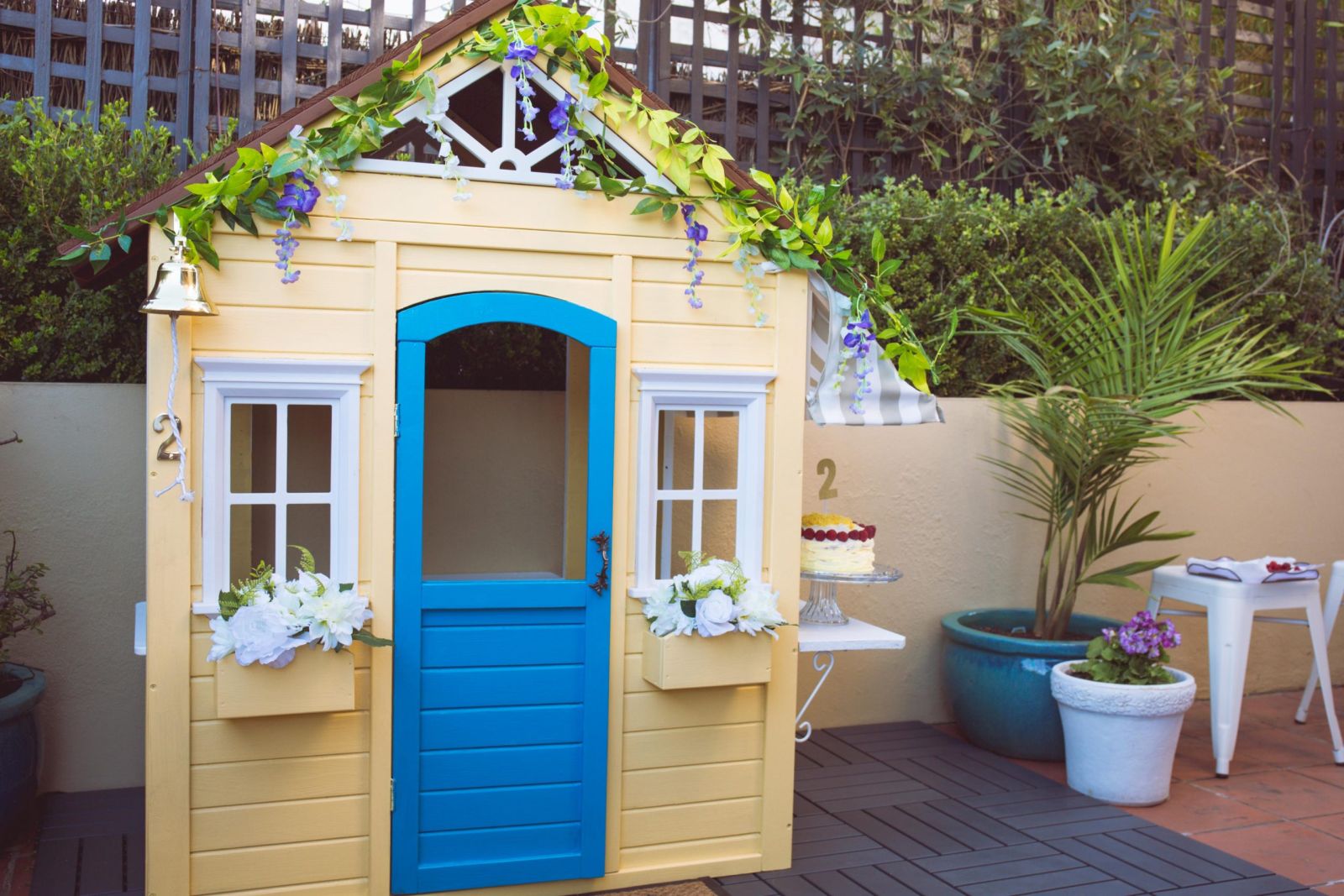 homely touches to your cubby house