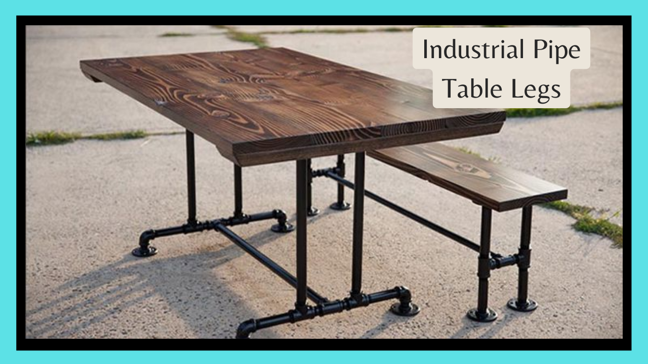 Industrial Pipe Table Legs