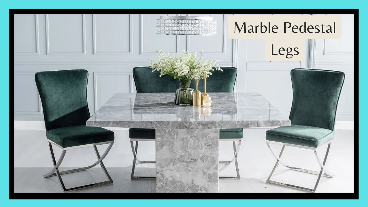 Marble Pedestal Legs