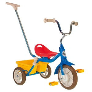 Italtrike 10" Passenger Trike- Colorama (Blue, Red, Yellow)