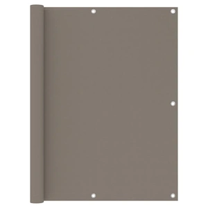 Balcony Screen Taupe 120x300 cm Oxford Fabric