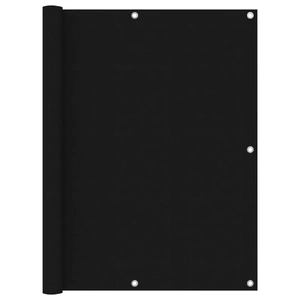 Balcony Screen Black 120x300 cm Oxford Fabric