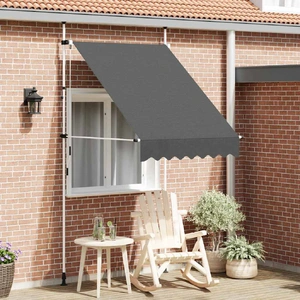 Manual Retractable Awning 150 cm Anthracite