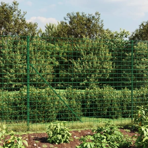 Wire Mesh Fence Green 1.6x25 m Galvanised Steel