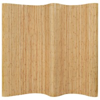 Hexham Room Divider Bamboo 250x165 cm Natural