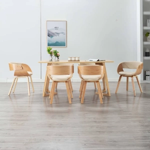 cream and light brown