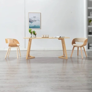 Cream and Light Brown