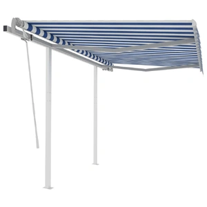 Blue and White