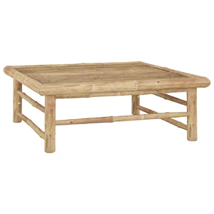 Garden Table 65x65x30 cm Bamboo