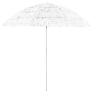 Hawaii Beach Parasol White 240 cm