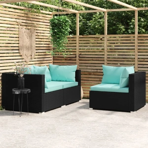Black and Aqua